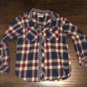 Men’s button up flannel Sz Medium from zumiez